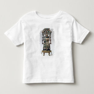 黙想、独特の味の仏の小像 トドラーTシャツ