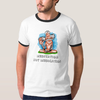 黙想、meditationnotの薬物 tシャツ