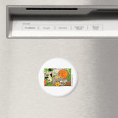 黙示符おもしろい牛ギフトTeeカードなど マグネット (インサイチュ (食洗機))