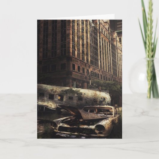 黙示録おもしろい誕生日カード カード (正面)