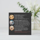 黙示録からのシンボルや象徴の順序 – KJV Bible 案内状 (スタンド正面)