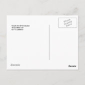 黙示録からのポストカード#1 ポストカード (裏面)