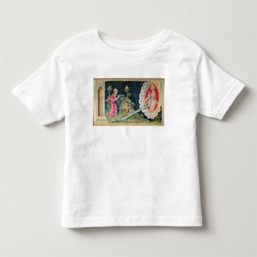 「黙示録からの楽園の川、の トドラーTシャツ (正面)