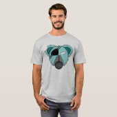 黙示録からの終末論的なテディー・ベア Tシャツ (正面フル)