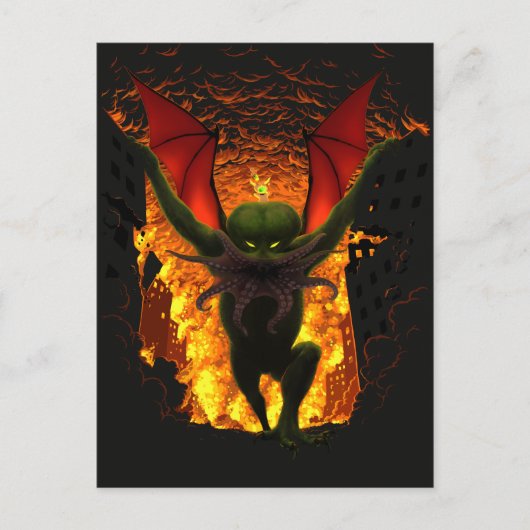 黙示録に乗る ポストカード (正面)