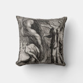 黙示録のバロック的ビジョン – サタンがリリース クッション (正面)