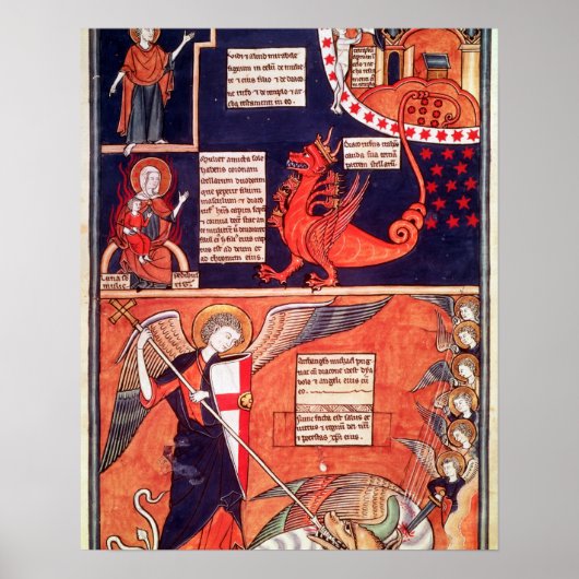 黙示録の人が海に攻め込まれる ポスター (正面)