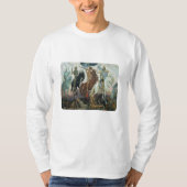 黙示録の人類の四大災害ヨハネの黙示録 Tシャツ (正面)