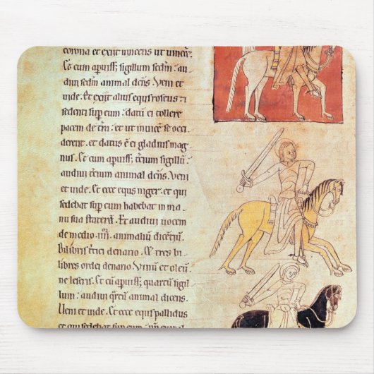 黙示録の人類の四大災害 マウスパッド (正面)