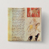 黙示録の人類の四大災害 缶バッジ (正面)