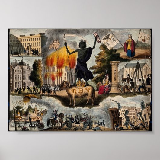 黙示録の古代の描写 ポスター (正面)