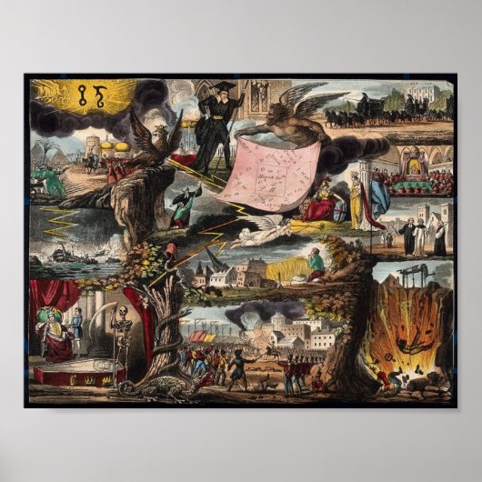 黙示録の古代の描写 ポスター (正面)