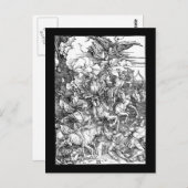 黙示録の四つの騎手アルブレヒト公爵 ポストカード (正面/裏面)