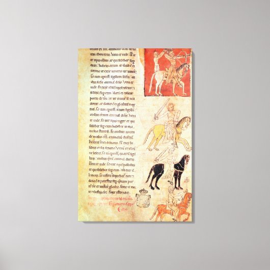 黙示録の四騎士 キャンバスプリント (正面)