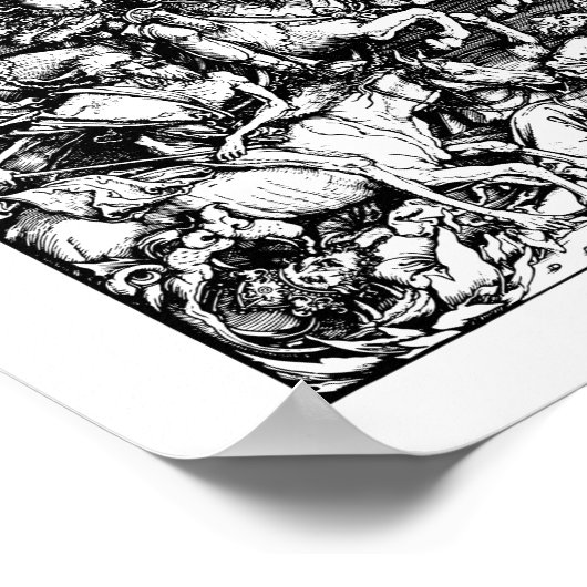 黙示録の四騎士 ポスター (角)