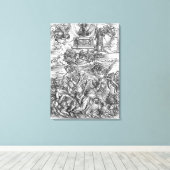 黙示録の場面 キャンバスプリント (インサイチュ (ウッドフロア))