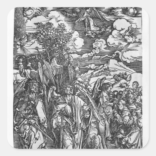 黙示録の場面 スクエアシール (正面)