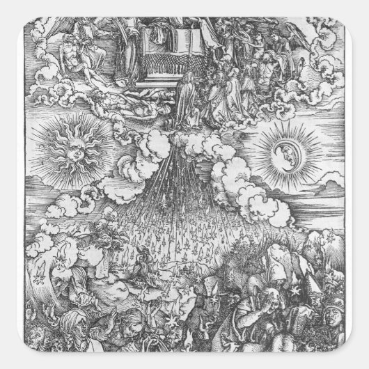 黙示録の場面 スクエアシール (正面)