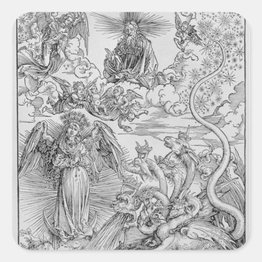 黙示録の場面 スクエアシール (正面)