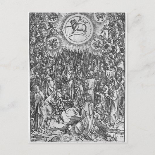 黙示録の場面 ポストカード (正面)