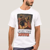 黙示録の生存犬 Tシャツ (正面)
