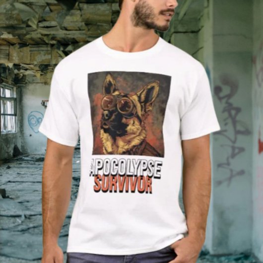 黙示録の生存犬 Tシャツ