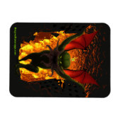 黙示録の磁石に乗る マグネット (横)