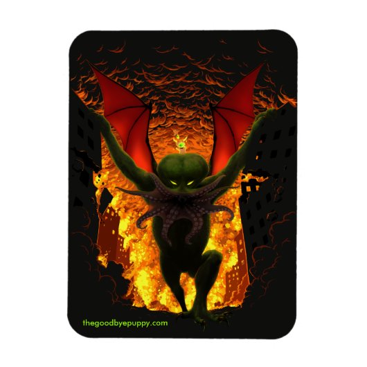 黙示録の磁石に乗る マグネット (縦)