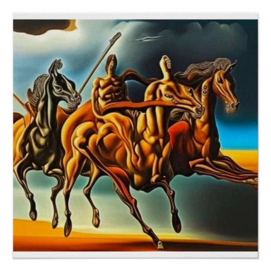 黙示録の騎手 ポスター (正面)