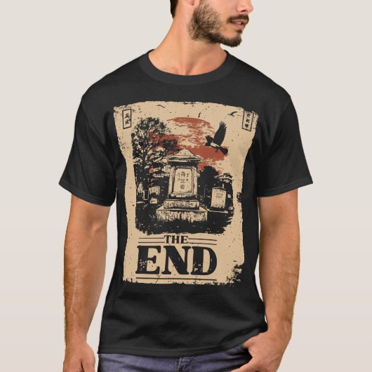 黙示録ゲームの後 – 墓地の恐怖 Tシャツ (正面)