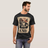 黙示録ゲームの後 – 墓地の恐怖 Tシャツ (正面フル)
