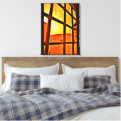 黙示録ビュー キャンバスプリント (インサイチュ (寝室))