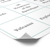 黙示録ビンゴ ポスター (角)