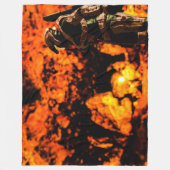 黙示録ロボット フリースブランケット (正面)