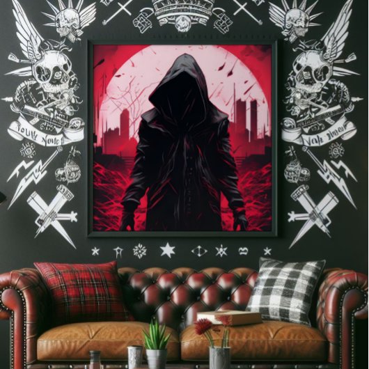 黙示録世界の人 フォトプリント           