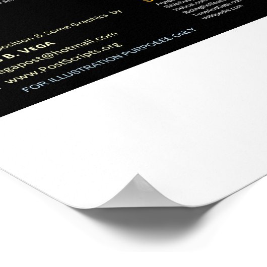 黙示録勉強 ポスター (角)