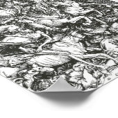 黙示録四騎士、アルブレヒト・デュラー ポスター (角)