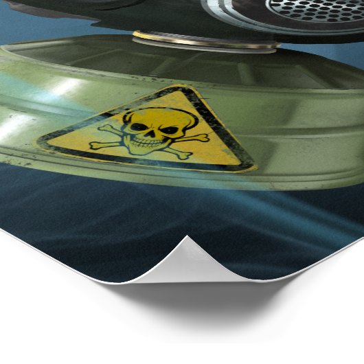 黙示録後のガスマスク ポスター (角)