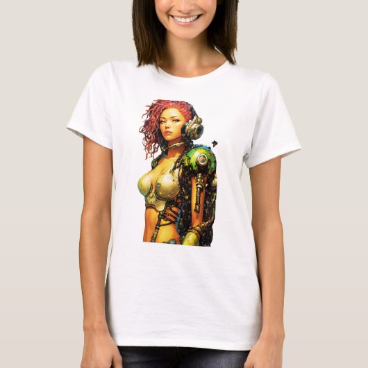 黙示録後のサイボーグ Tシャツ (正面)