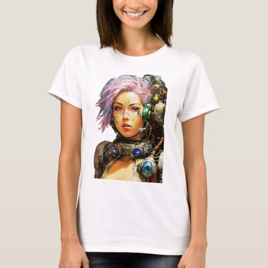 黙示録後のサイボーグ Tシャツ (正面)