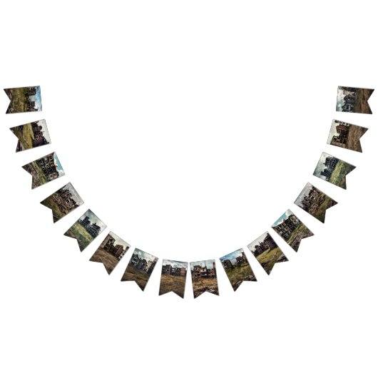 黙示録後のテーマパーティー バンティングフラッグ (全)