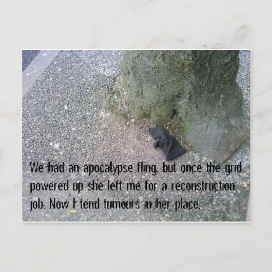 黙示録後のポストカード#4ラブストーリー ポストカード (正面)