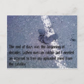 黙示録後のポストカード#6 Skybound ポストカード (正面)