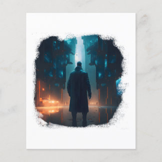 黙示録後の都市で生き残った一人 チラシ