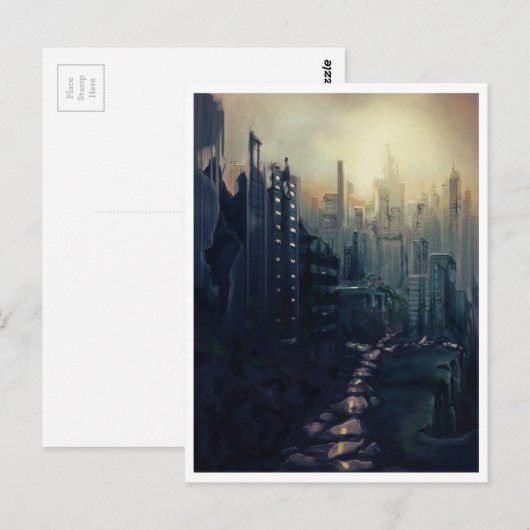 黙示録後 ポストカード (正面/裏面)