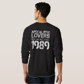 黙示録愛好家(M)両面標準汗。  スウェットシャツ (裏面フル)