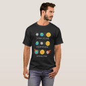 黙示録月食太陽の宇宙 Tシャツ (正面フル)