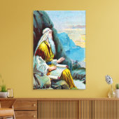 黙示録1近日中に起こるべき事柄 キャンバスプリント (インサイチュ (リビング))