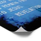 黙示録14:12 ポスター (角)