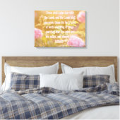 黙示録17:14聖書の聖句KJV写真ウォールアート キャンバスプリント (インサイチュ (寝室))